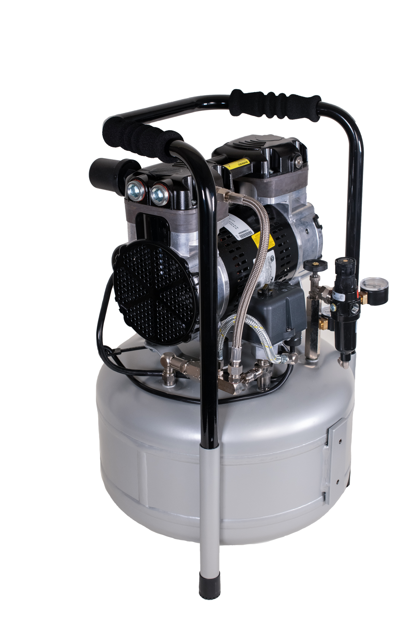 Gast 106R high volt 230V compressor on a 25 liter tank