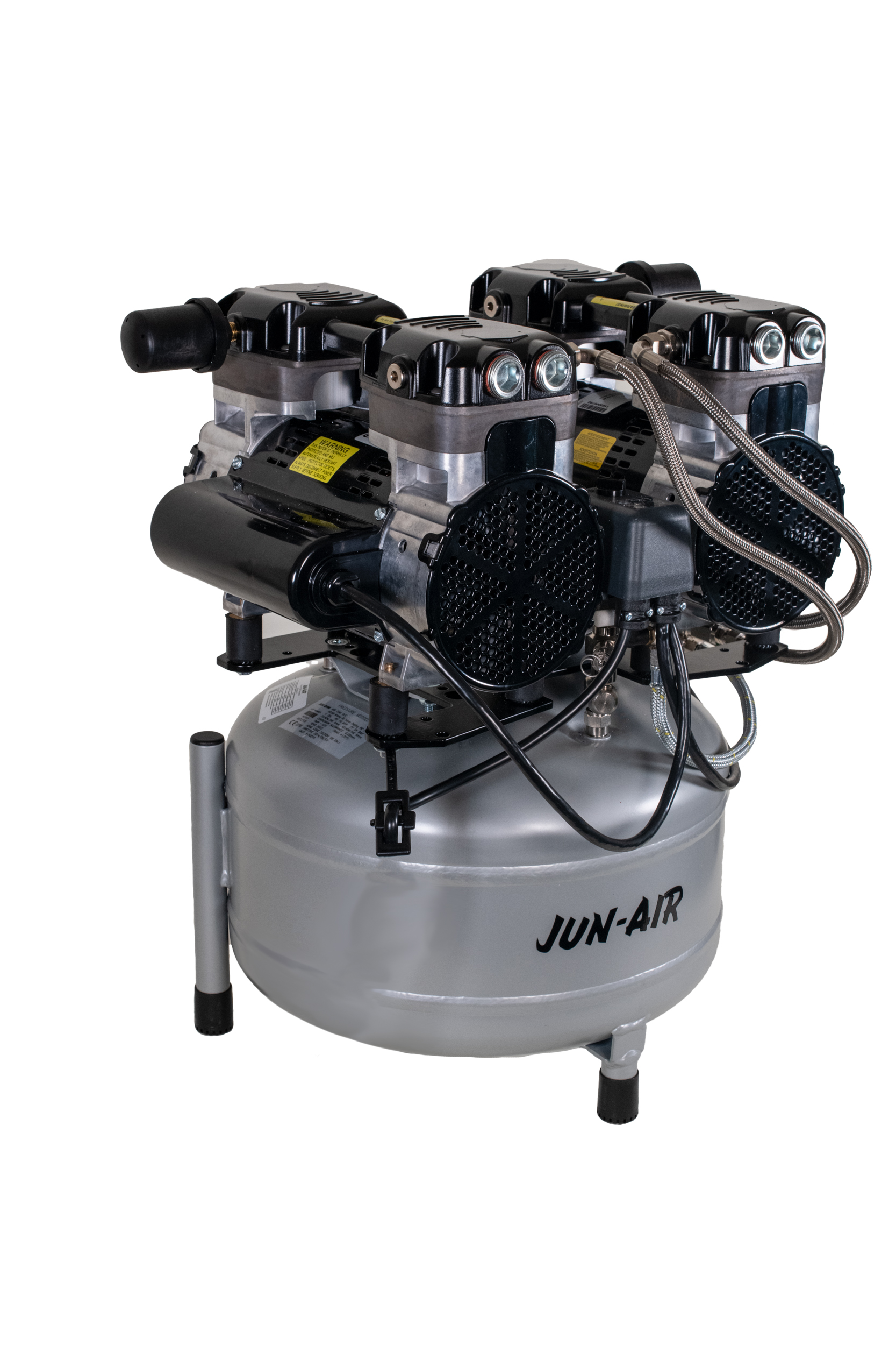 Gast 2x106R compressors on a 25 liter tank
